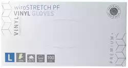 Gribi Untersuchungshandschuhe Vinyl L puderfrei unsteril Stretch plus