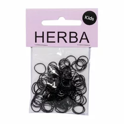 Herba Kids Haarbinder 1 cm schwarz