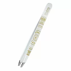 rubis Pinzette schräg Mandala Sonne gold