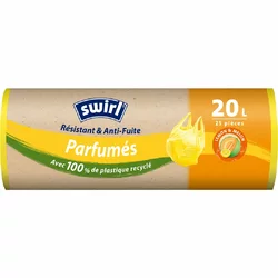 Swirl Duft-Müllbeutel 20l Lemon-Melon