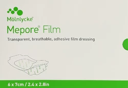 Mepore pansement film adhésif 6x7cm stérile