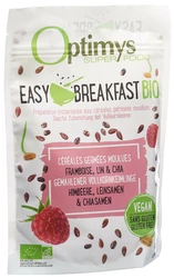 Optimys Easy Breakfast Himbeere Leinsamen und Chiasamen Bio
