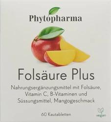 Phytopharma Folsäure Plus Kautablette