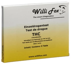 Willi Fox Drogentest THC einzel Urin