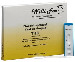 Willi Fox Drogentest THC einzel Urin
