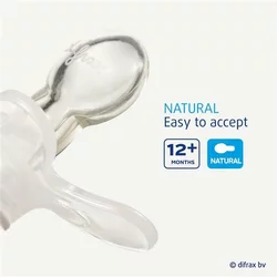 difrax Nuggi Natural 12+M Silikon