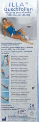 Illa Dusch Schutzfolie 60x25cm Arm kurz
