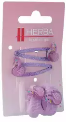 Herba Kids Clips + Haarbinder