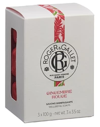 ROGER & GALLET Gingembre Rouge Boite 3 Savons