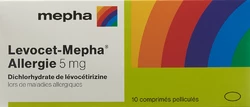 Levocet-Mepha Allergie Filmtablette 5 mg