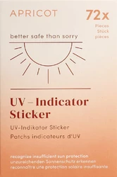Apricot UV-Indikator Stickers Vorsicht ist besser als Nachsicht