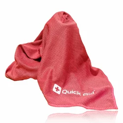 Quick Aid Fresh Ice Towel 34x80cm rose en vrac