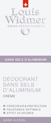 Louis Widmer Deodorant Creme ohne Aluminiumsalze parfumiert