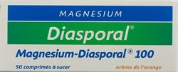 Magnesium Diasporal Lutschtablette 100 mg Orangenaroma