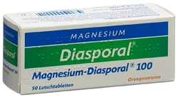 Magnesium Diasporal Lutschtablette 100 mg Orangenaroma
