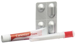 Gyno-Canesten Kombipack 3 Vaginaltabletten und 20 g Creme