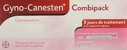 Gyno-Canesten Kombipack 3 Vaginaltabletten und 20 g Creme