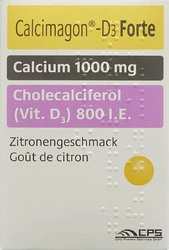Calcimagon D3 Forte Kautablette Zitrone