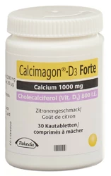 Calcimagon D3 Forte Kautablette Zitrone
