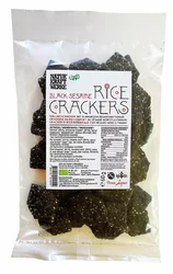 NaturKraftWerke Rice Crackers Black Sesame Tamari bio