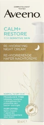 Aveeno Calm+Restore Nachtcreme Re-hydrierend Hafer