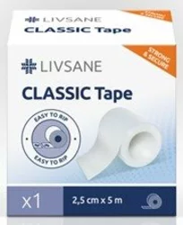 LIVSANE Classic sparadrap 2.5cmx5m