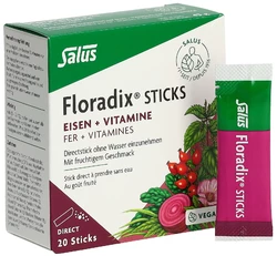 Salus Floradix Fer + vitamines sticks