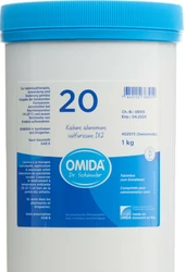 Omida Nr20 Kalium aluminium sulfuricum Tablette 12 D