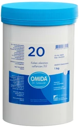 Omida Nr20 Kalium aluminium sulfuricum Tablette 12 D