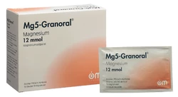 Mg5-Granoral Granulat 12 mmol Pfirsich-Aprikose