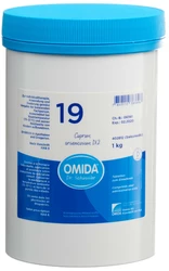 Omida Nr19 Cuprum arsenicosum Tablette 12 D