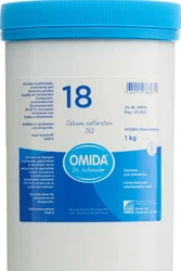 Omida Nr18 Calcium sulfuratum Tablette 12 D