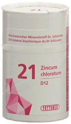 PHYTOMED Nr21 Zincum chloratum Tablette 12 D