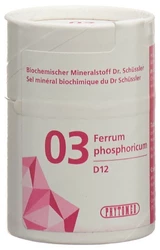 PHYTOMED Nr3 Ferrum phosphoricum Tablette 12 D