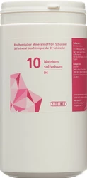 PHYTOMED Nr10 Natrium sulfuricum Tablette 6 D