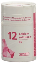 PHYTOMED Nr12 Calcium sulfuricum Tablette 6 D