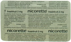 Nicorette Freshfruit Kaudepots 2 mg
