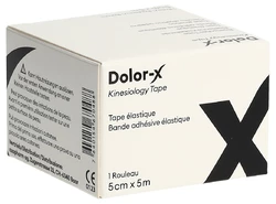 Dolor-X Kinesiology Tape 5cm5m schwarz
