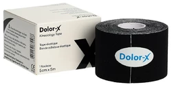 Dolor-X Kinesiology Tape 5cm5m schwarz