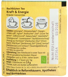 Salus Bachblüten Tee Kraft & Energie Bio