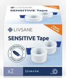 LIVSANE Sensitiv Fixierpflaster 2.5cmx5m