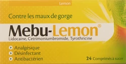 Mebucaïne Mebu-Lemon Lutschtablette