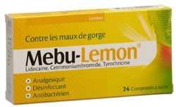 Mebucaïne Mebu-Lemon Lutschtablette