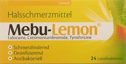 Mebucaïne Mebu-Lemon Lutschtablette