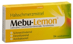 Mebucaïne Mebu-Lemon Lutschtablette