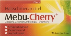 Mebucaïne Mebu-Cherry Lutschtablette