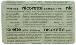 Nicorette Polar Mint Kaudepots 4 mg