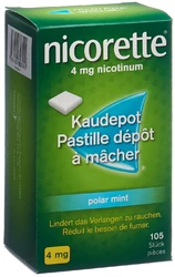 Nicorette Polar Mint Kaudepots 4 mg