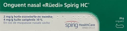 Nasensalbe Rüedi Spirig HC