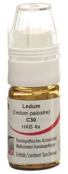 Omida Ledum Globuli 30 C mit Dosierhilfe